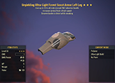 Unyielding [Sneak AP] Scout Left Leg #5